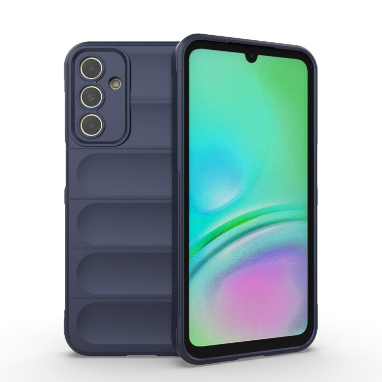 For Samsung Galaxy A15 5G Magic Shield TPU + Flannel Phone Case in dark color, showcasing its stylish design and protective features.